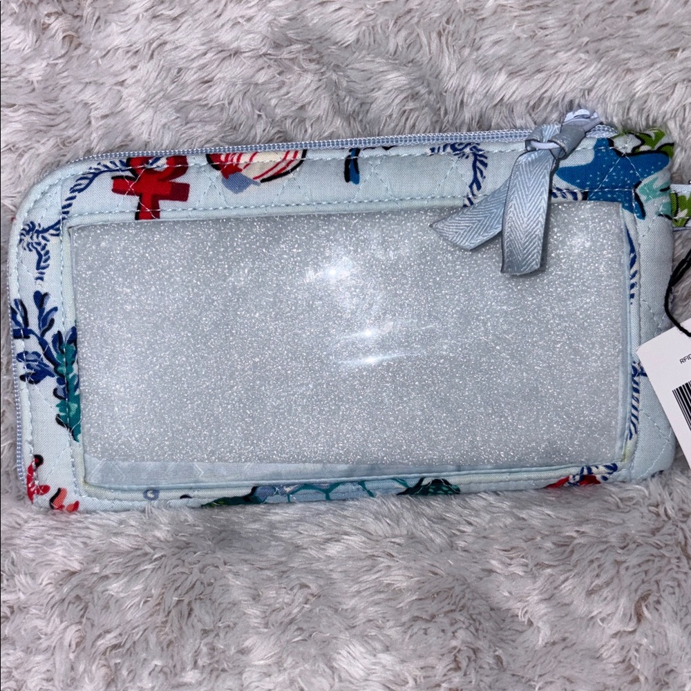 Vera Bradley Anchors Aweigh RFID Tech Wristlet - Picture 2 of 4